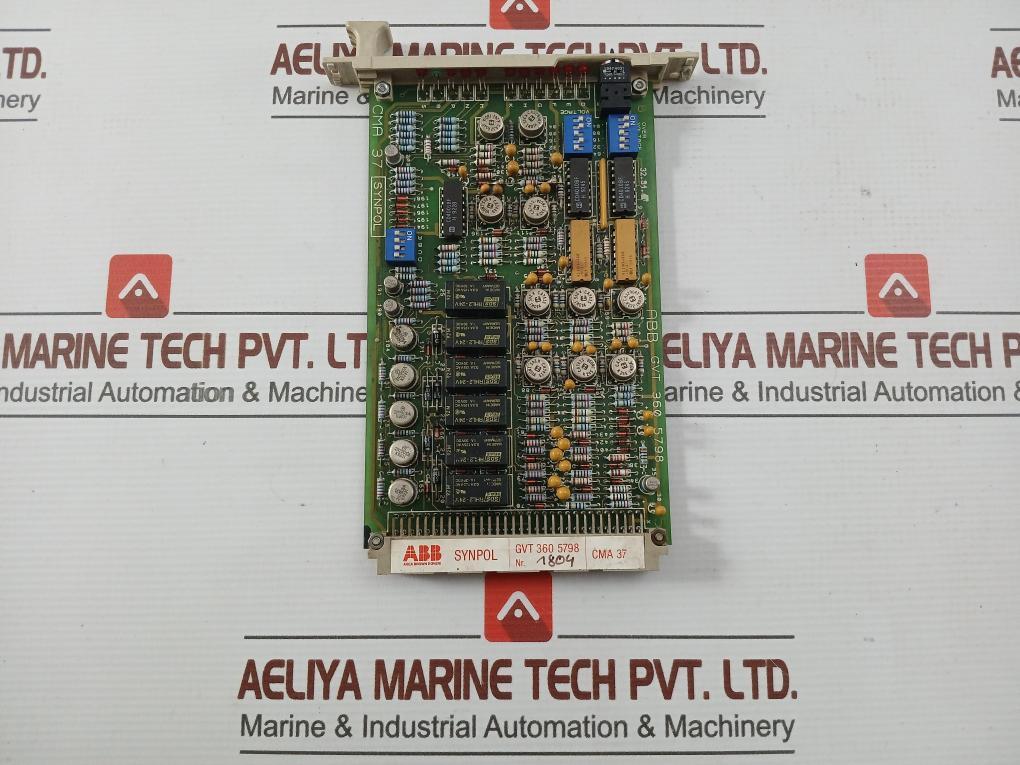 Voltage-Monitoring-Pcb-Card-Gvt-360-5798-Abb-CMA37-1-210243-3