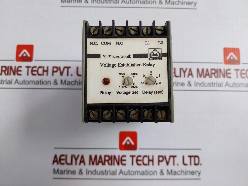 Voltage Established Relay Ed-7060 Vtv Electronik 0-15