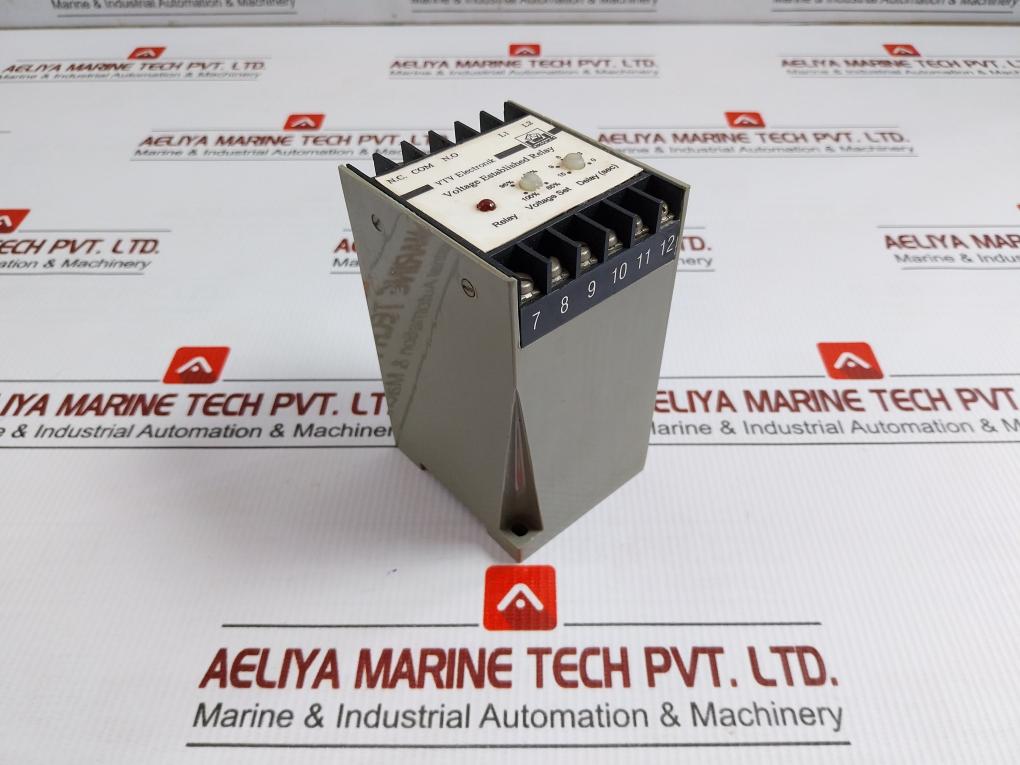Voltage Established Relay Ed-7060 Vtv Electronik 0-15