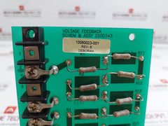 Voltage Feedback Printed Circuit Board Assembly 200D343 Ross Hill Controls