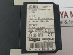 Voltage Monitoring Relay 2.450.211.02 Schiele Ac 220-240V 50/60Hz