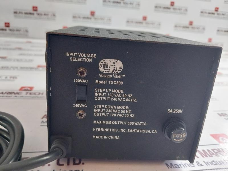 Voltage Valet Tgc500 Step Up/Step Down Transformer 50/60Hz