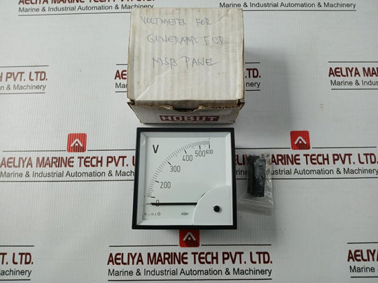 Voltmeter For General Ecr Msb Panel 0-600V Hobut D96Sd
