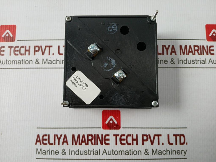 Voltmeter For General Ecr Msb Panel 0-600V Hobut D96Sd