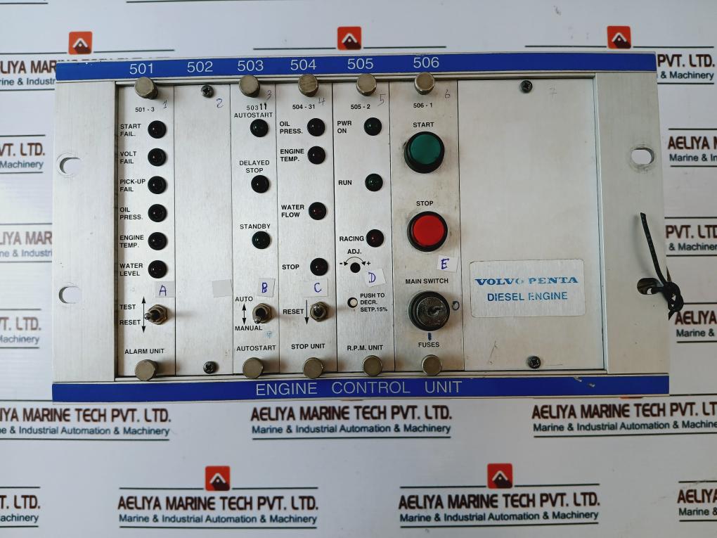 Volvo Penta 501-3/ 503-11/ 504-31 / 505-2/ 506-1 / 505-2 Engine Control Unit