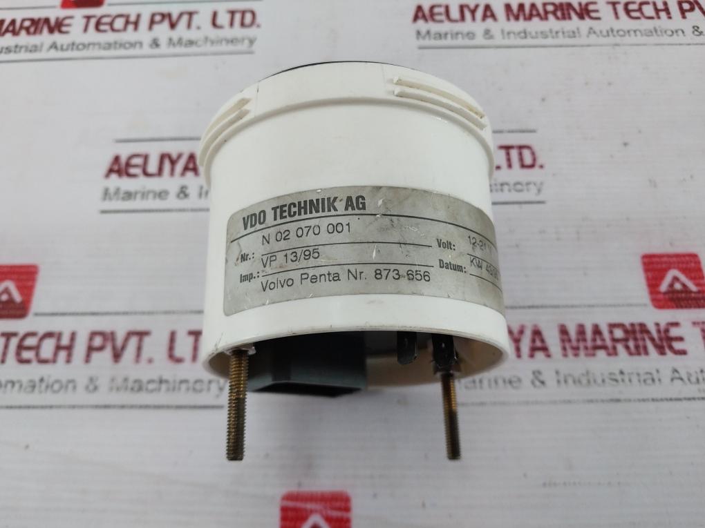 Volvo Penta 873-656 Tachometer 12-24V 0-25 R/MIN VP 13/95
