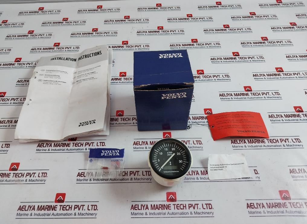 Volvo Penta 873686 Tachometer Hour Meter Kit 12-24v