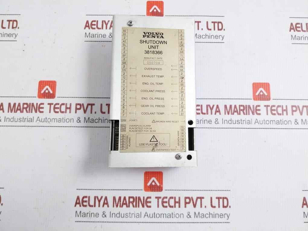 Volvo Penta Shutdown Unit 3818366