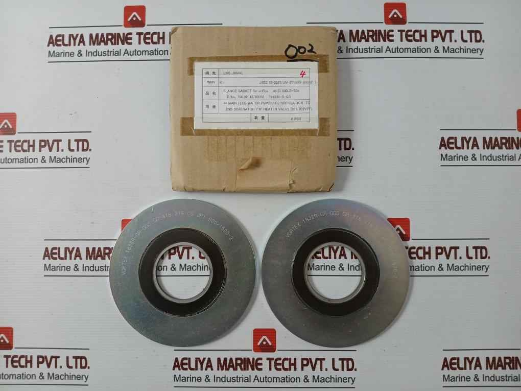 Vortex 1836R-gr-ggs Flange Gasket For Orifice Main Feed Water Pump