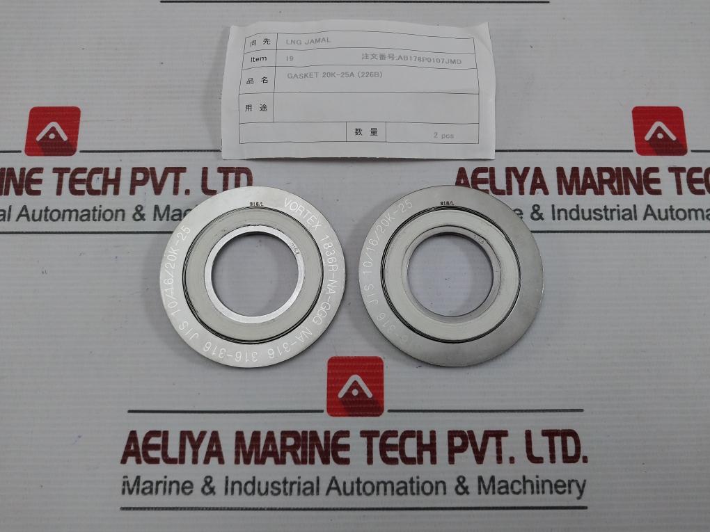 Vortex 1836R-na-ggg Gasket 20K-25A