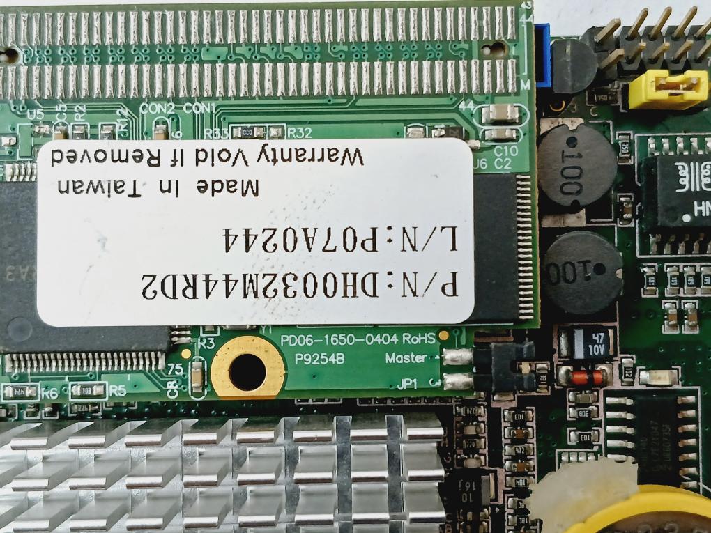 Vortex 86-6070Lv-128 Cpu Module Pd06-1650-0404