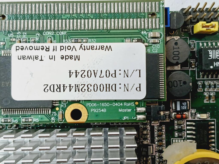 Vortex 86-6070Lv-128 Cpu Module Pd06-1650-0404
