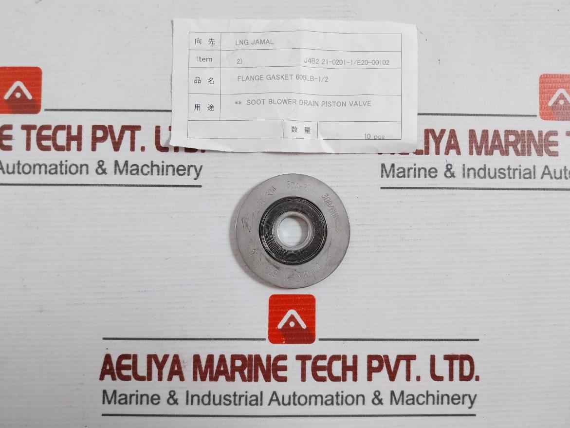Vortex Gr-304 304-304 Flange Gasket 600Lb-1/2