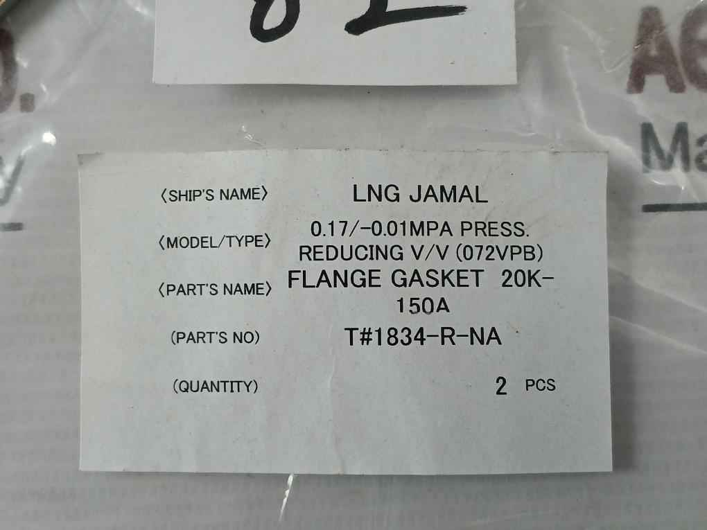 Vortex T#1834-r-na Flange Gasket