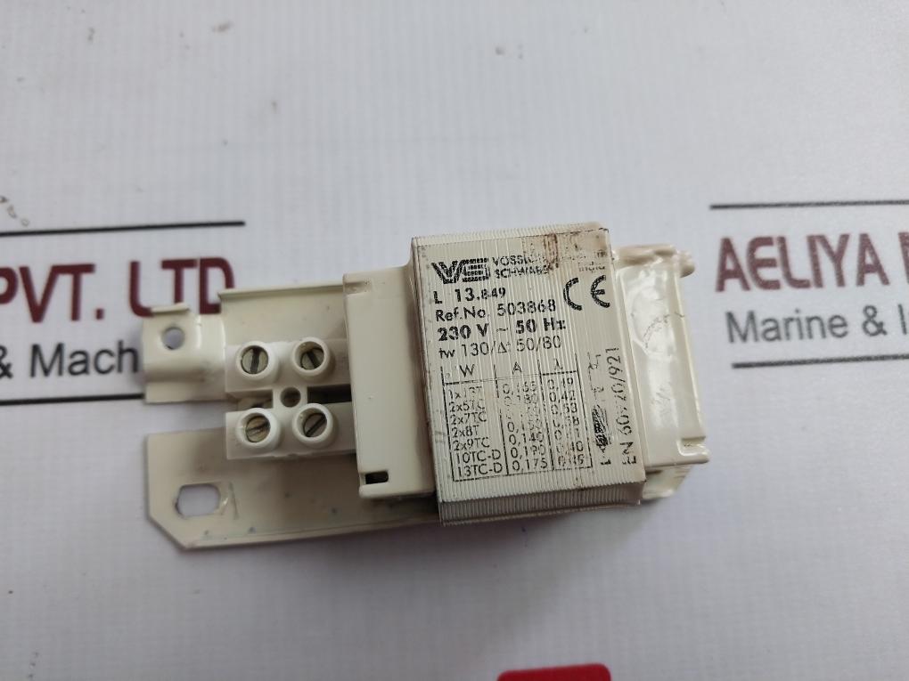 Vossloh Schwabe L 13.849 Ballast 230V 50Hz