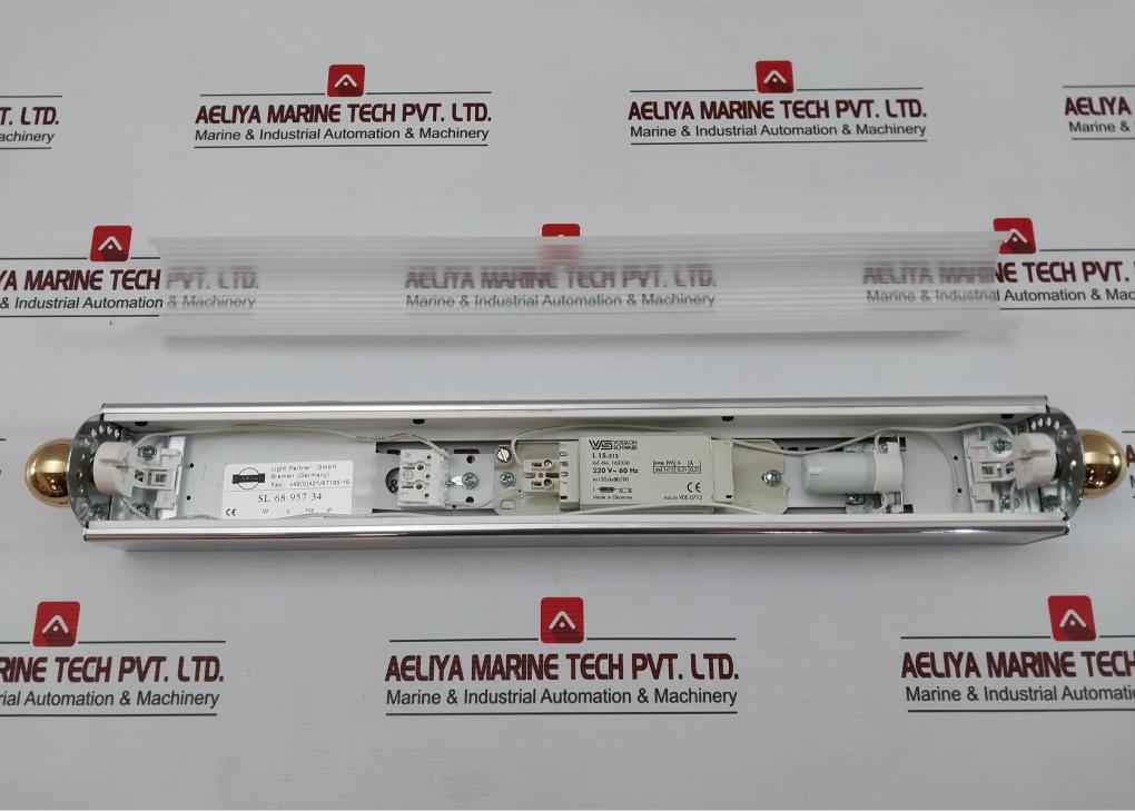 Vossloh Schwabe L 15.212 Lighting Fixture For Fluorescent Lamp 220 V-60Hz