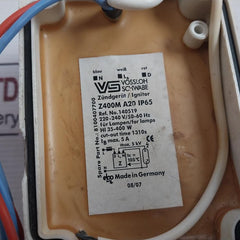 Vossloh Schwabe Z400M A20 Ignitor Module Ip65 220-240V/50-60Hz