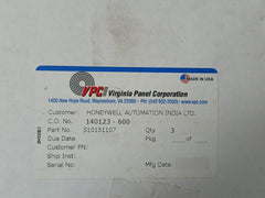 Vpc 510151107 Signal Module Cbxshf, Rev. D