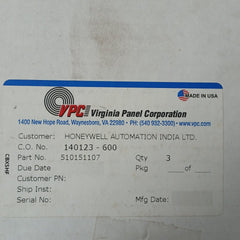 Vpc 510151107 Signal Module Cbxshf, Rev. D