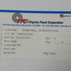 Vpc 510151107 Signal Module St-800 Rev. D, Cbxshf