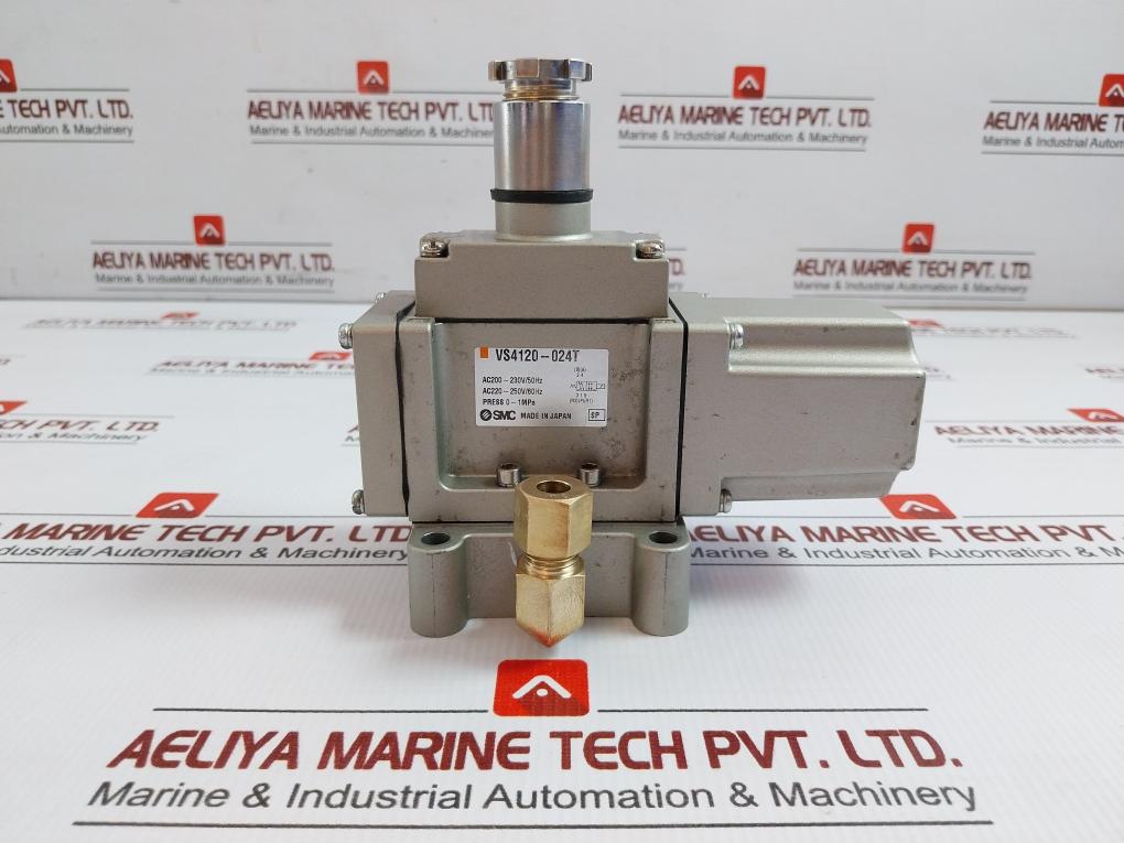 Vs4120-024T Smc Ac200-230V 50-60Hz Pneumatic Solenoid Valve