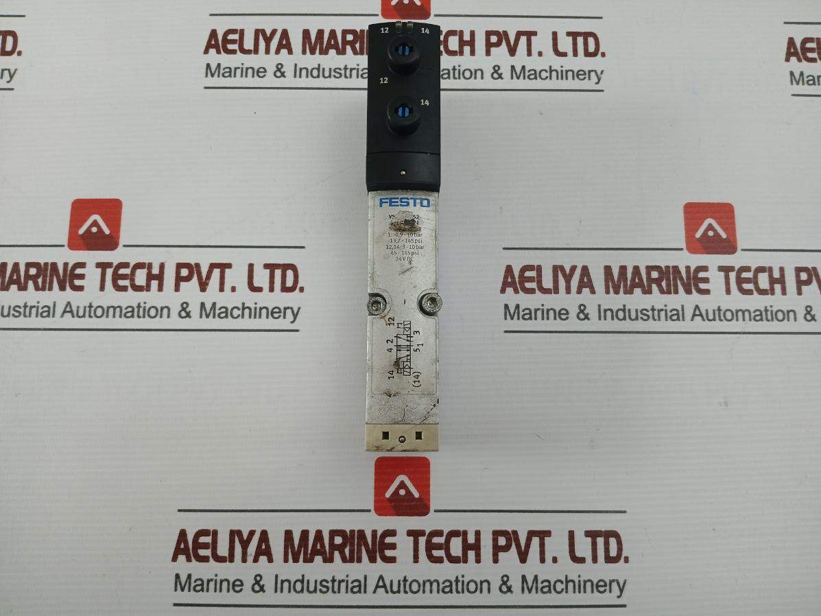 Vsva-b-b52-zd-a1-1T1L Pneumatic Solenoid Valve Festo 24Vdc Ip65