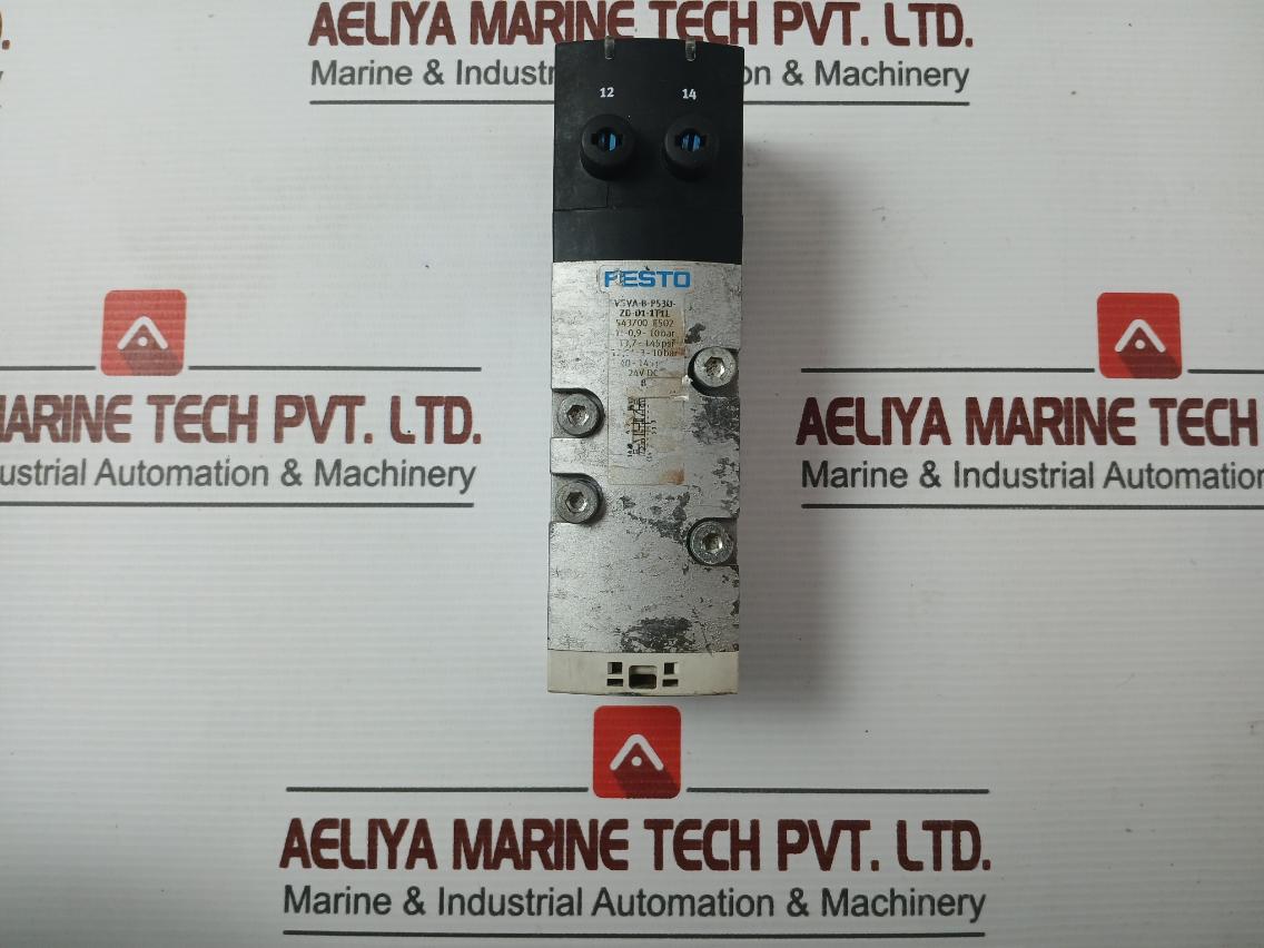 Vsva-b-p53U-zd-d1-1T1L Festo Pneumatic Solenoid Valve 24Vdc Ip65