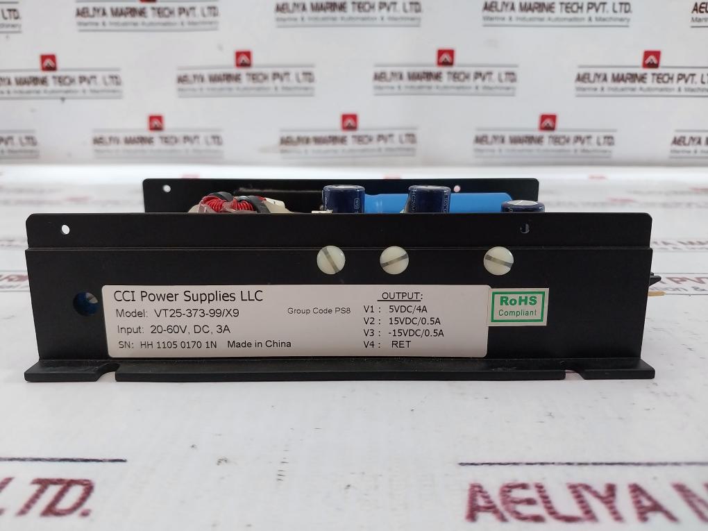 Vt25-373-99/X9 Cci Power Supply Module 20–60V Dc 3A 3800003