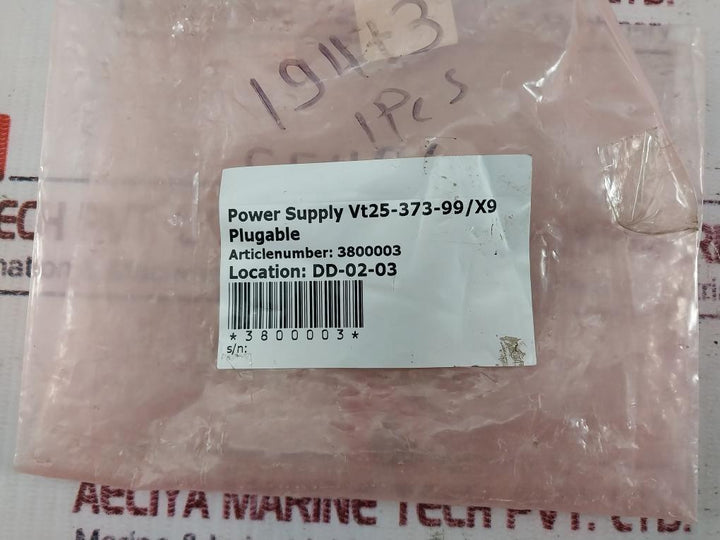 Vt25-373-99/X9 Cci Power Supply Module 20–60V Dc 3A 3800003