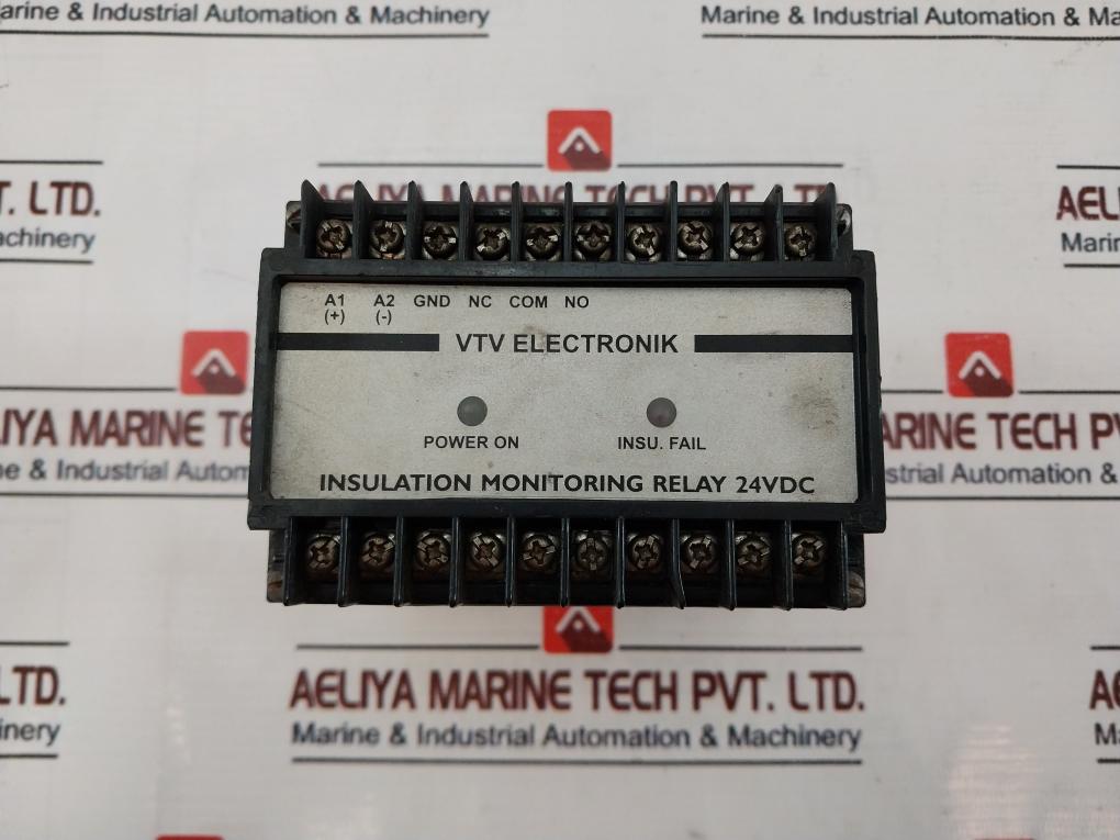 Vtv Electronik Ug140P Insulation Monitoring Relay 24Vdc