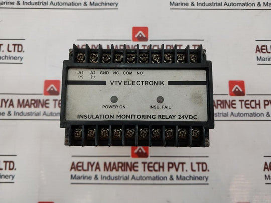 Vtv Electronik Ug140P Insulation Monitoring Relay 24Vdc 7010