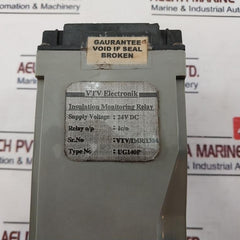 Vtv Electronik Ug140P Insulation Monitoring Relay 24Vdc 7010
