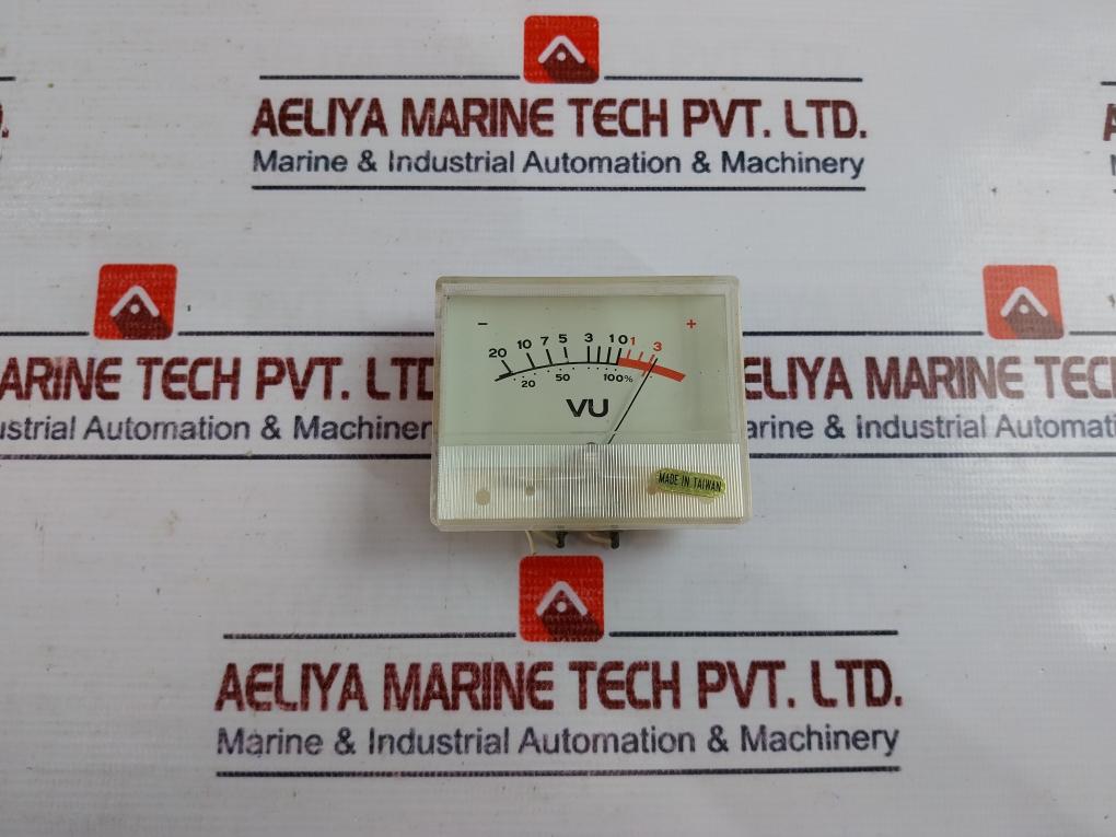 Vu Meter 20-100%/-20 To +3