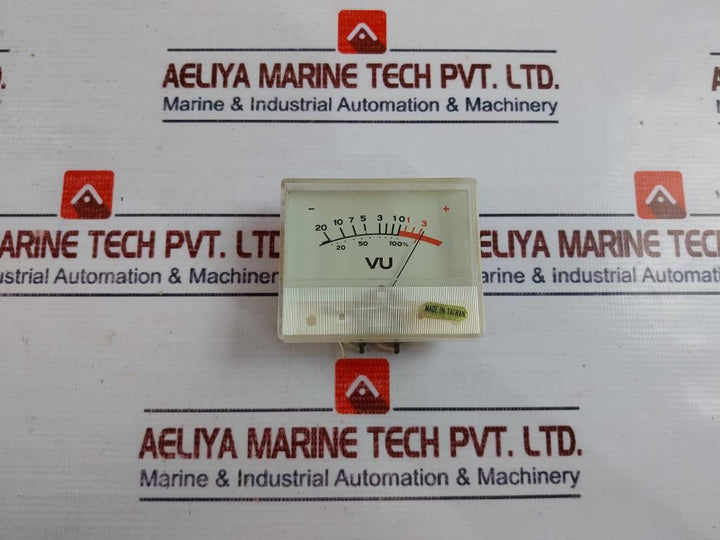 Vu Meter 20-100%/-20 To +3
