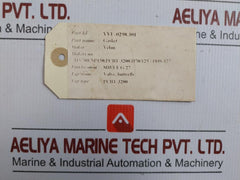 Vvu-0298.301 Butterfly Valve Gasket Velan