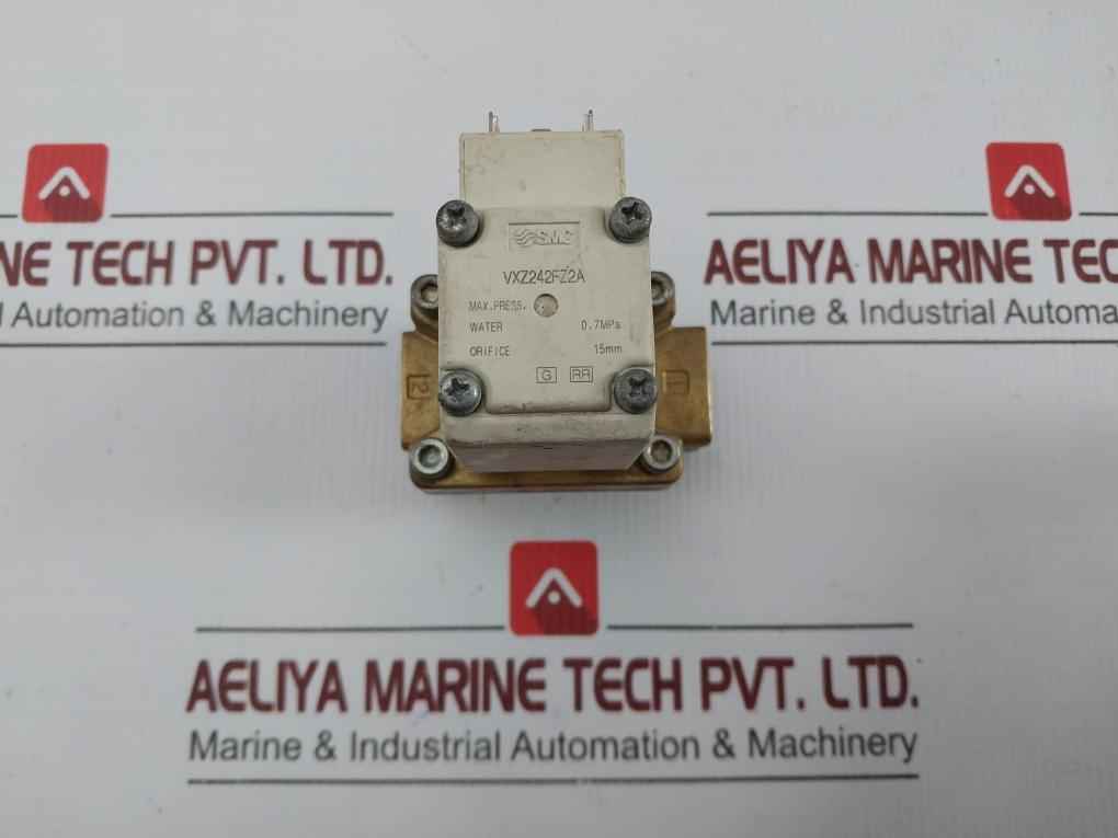 Vxz242Fz2A Solenoid Valve Smc Dc24V 7W