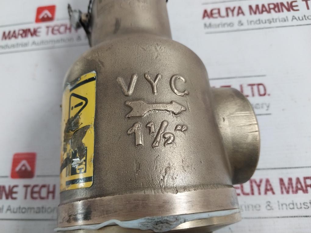 Vyc Pn-16 Safety Valve 10 Bar Cuzn40Pb2, En-cc754S-gm