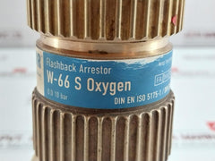 W-66 S Flashback Arrestor Oxygen 10 Bar Unitor
