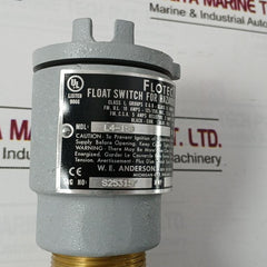 W.E. Anderson La-150 Flotect Float Switch 1034 Kpa