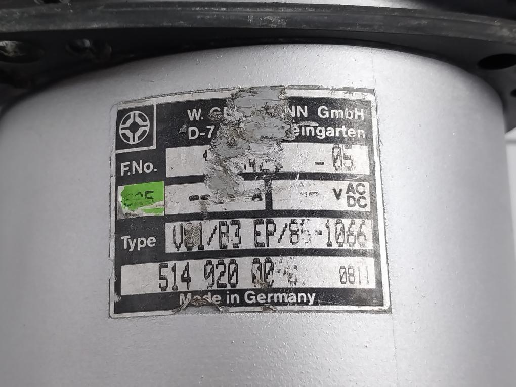 W.Gessmann V81/B3 Ep/85-1066 Multi Axis Controller Joystick 514 020 00