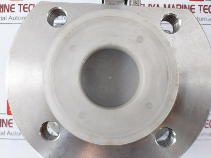 W1.4408 Cf-8m Stainless Steel Full Port Ball Valve Dn50 (2”)