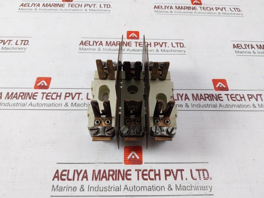 Weber 06-25061 Fuse Base Block 160/100A 660V~