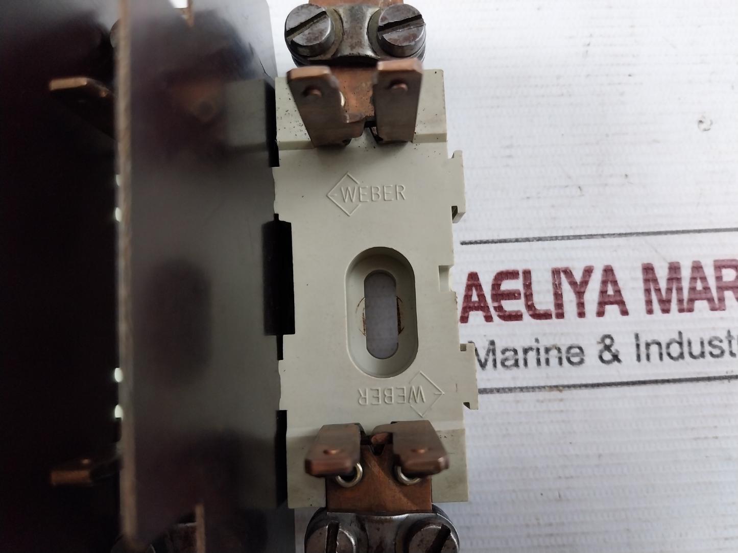 Weber 06-25061 Fuse Base Block 160/100A 660V~