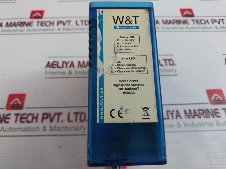 W&T 58633 Com Server Highspeed Isolated