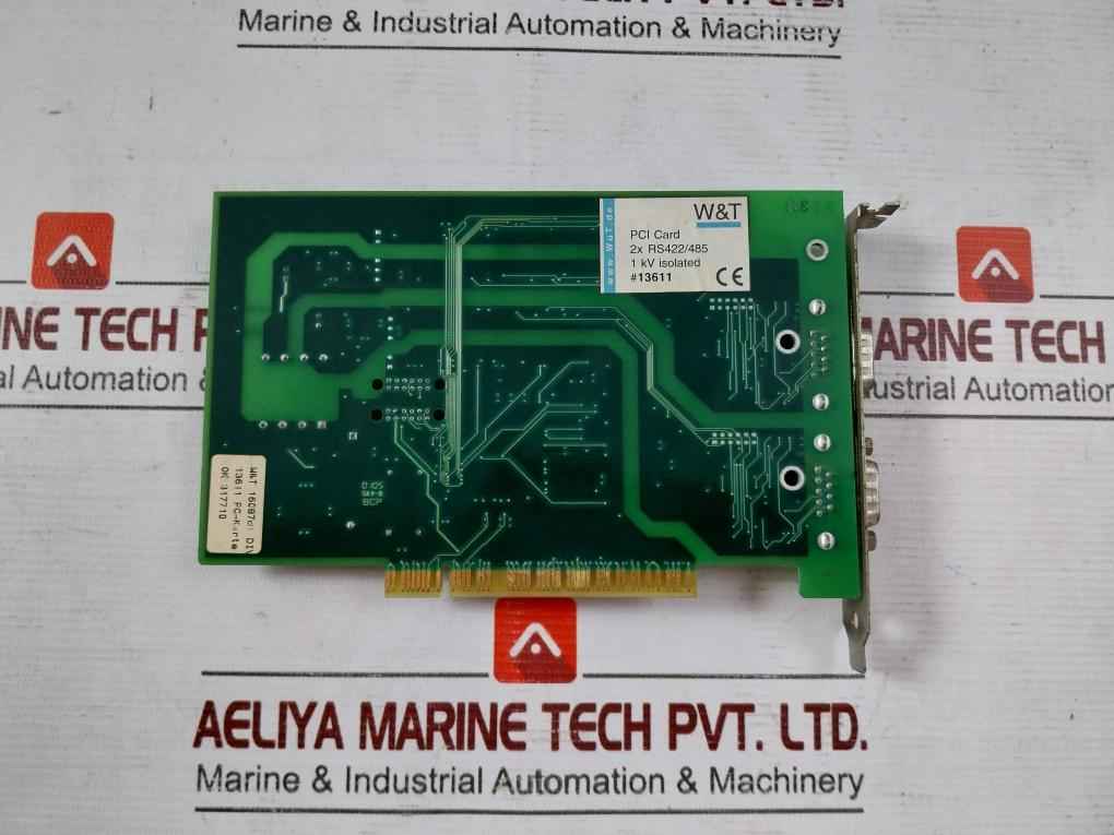 W&T Wiesemann & Theis 13611 Pci Card 94V-0