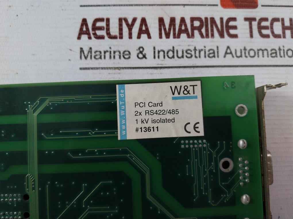 W&T Wiesemann & Theis 13611 Pci Card 94V-0