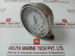 Waaree Ss 316 Pressure Gauge 0-100Psi 0-7 Kg/Cm2 100 Mm