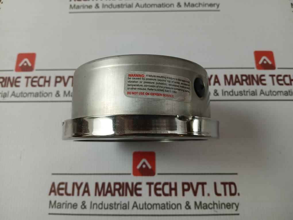 Waaree Ss 316 Pressure Gauge 0-100Psi 0-7 Kg/Cm2 100 Mm