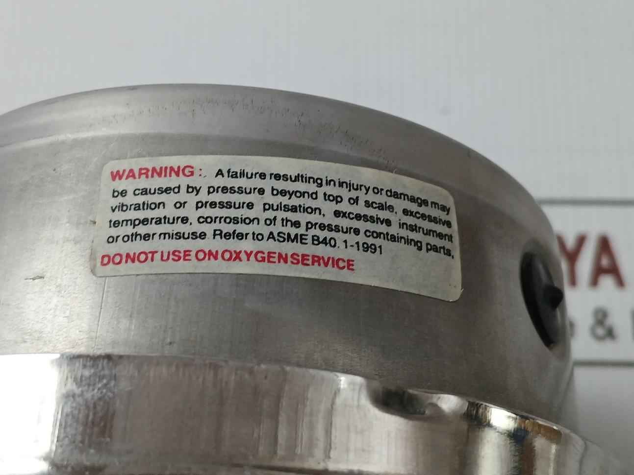 Waaree Ss 316 Pressure Gauge 0-150 Psi