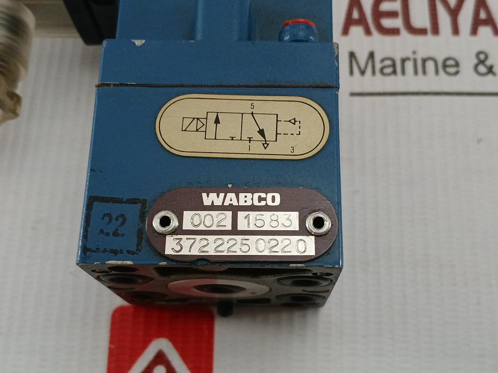 Wabco 24V Dc 4.8 W Omal Pneumatic Directional Valve 3722250220
